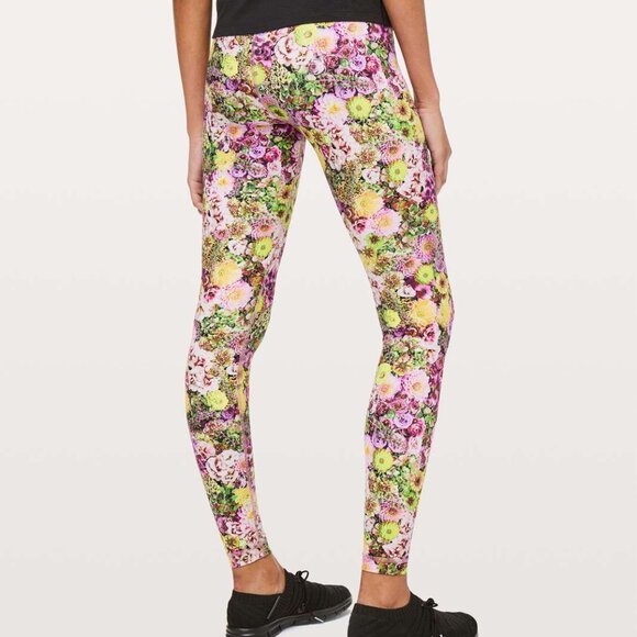 Lululemon Wunder Under High-Rise Tight Nulux 28" Inflorescent Multi, size 6 - Picture 1 of 10